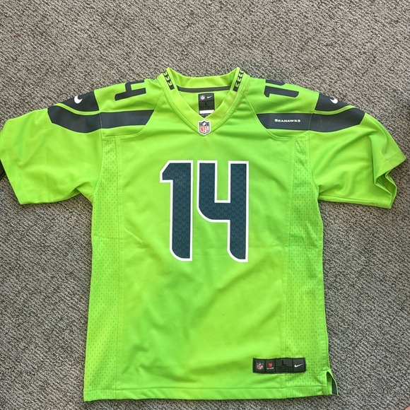 Seattle Seahawks metalf color rush jersey - Picture 1 of 3